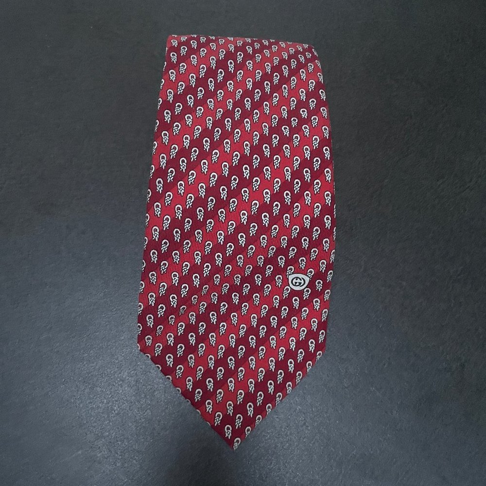 Gucci Silk Men's Tie - Picture 2 of 8